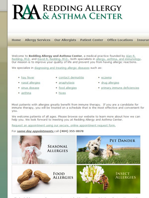 Redding Allergy and Asthma Center<br>Allergy